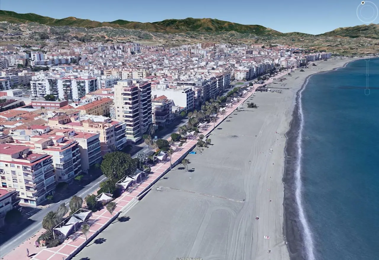 Lägenhet First Line Beach Sea View Estepona Spanien